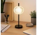 GLOBO LIGHTING LED Tischleuchte Schwarz Dimmbar CCT Bild 4