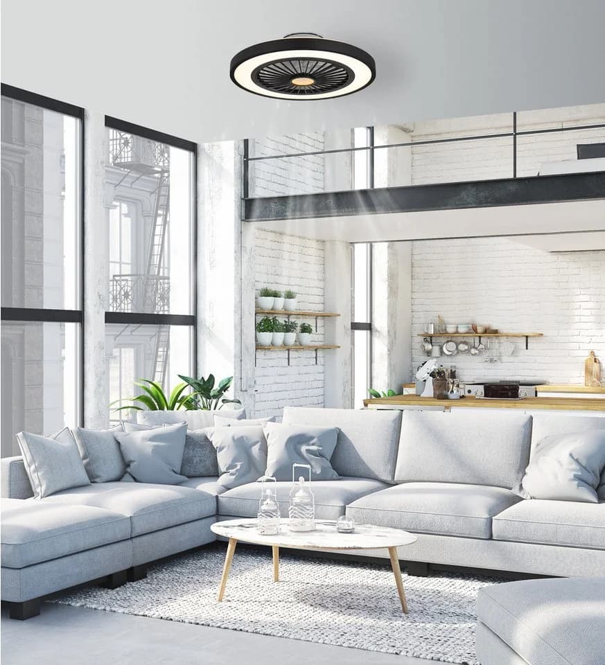 GLOBO LIGHTING BLIZZAK Deckenventilator mit LED und Fernbedienung