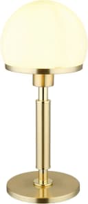 GLOBO LIGHTING Tischleuchte HAKU Gold Metall Glas E27 Bild 2