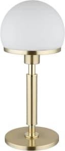 GLOBO LIGHTING Tischleuchte HAKU Gold Metall Glas E27 Bild 4