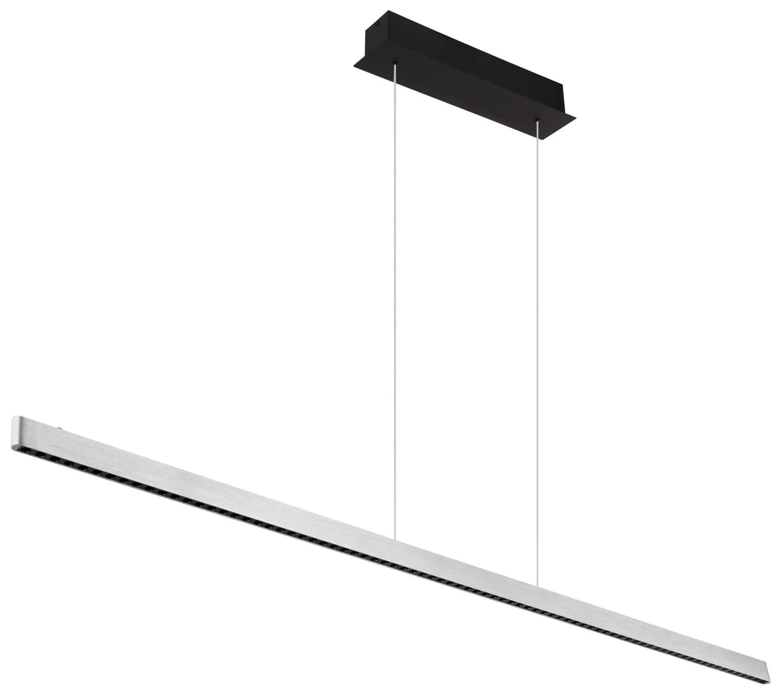 GLOBO LIGHTING LED-Hängeleuchte DENTSY Silber Touch-Dimmer