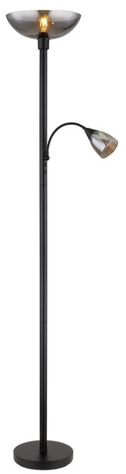 GLOBO LIGHTING Stehlampe BLADE Schwarz Metall Glas Flexo - Bild 3