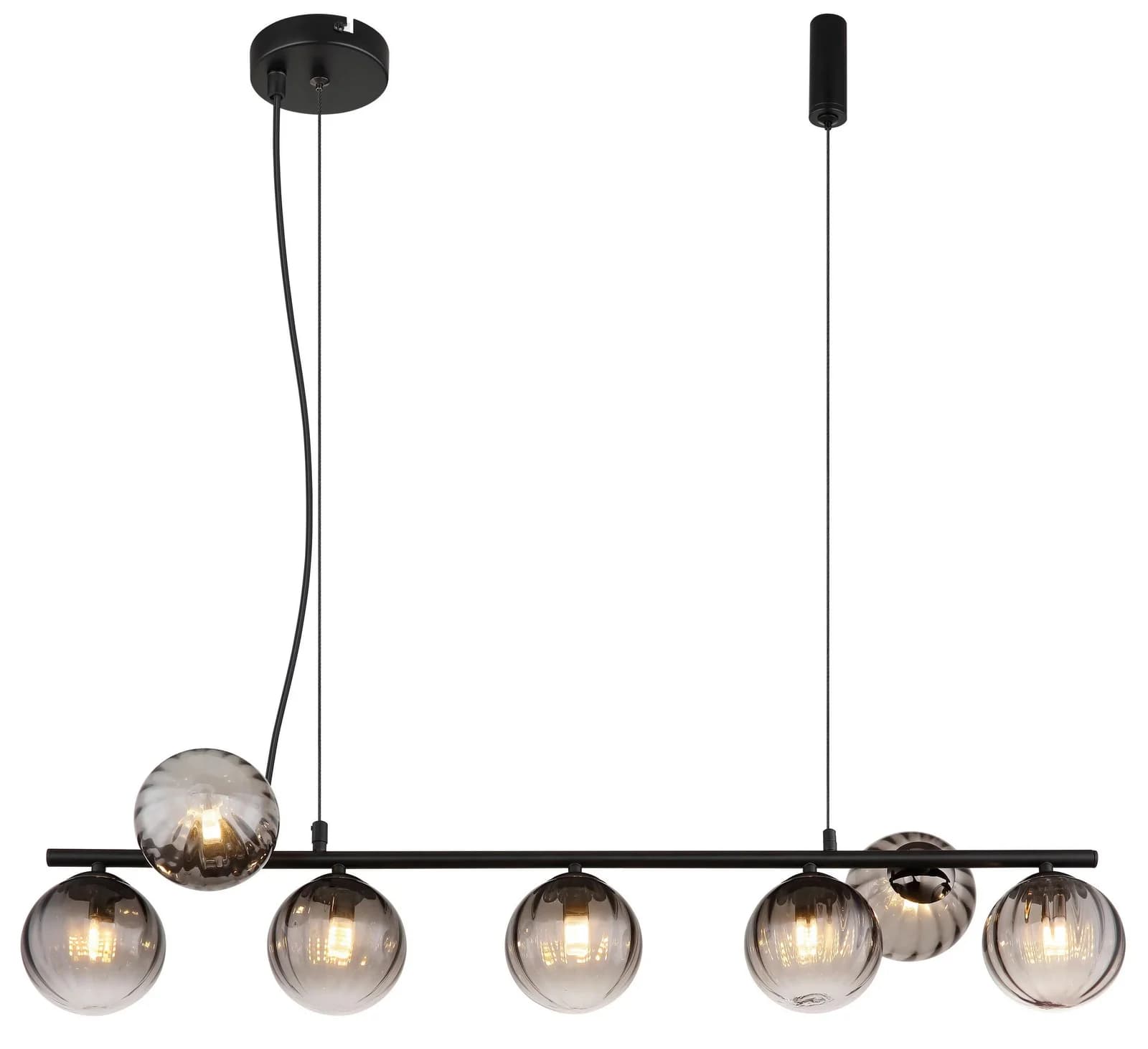 Globo Hängeleuchte Dallerta Rauchfarben max. 10 Watt