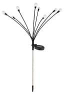 GLOBO LIGHTING LED Solarleuchte SOLAR Schwarz 8 LEDs Garten Bild 2