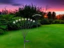 GLOBO LIGHTING LED Solarleuchte SOLAR Schwarz 8 LEDs Garten Bild 4