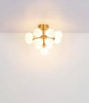 GLOBO LIGHTING Deckenleuchte GRAPPY Gold Glaskugeln Bild 5