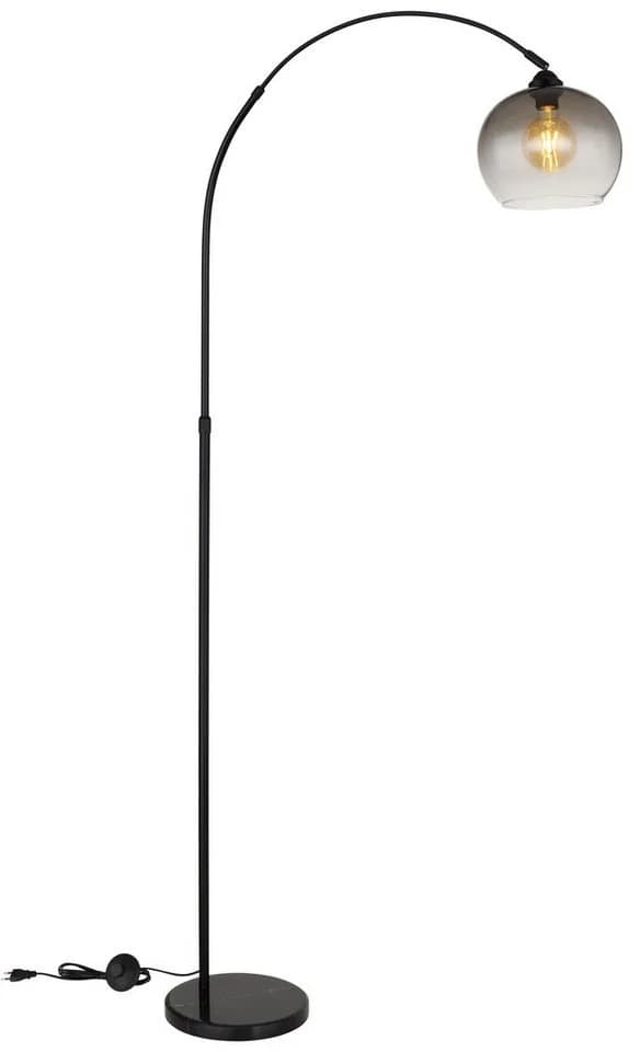 GLOBO Stehlampe NEWCASTLE Schwarz Matt Höhenverstellbar E27 - Bild 4