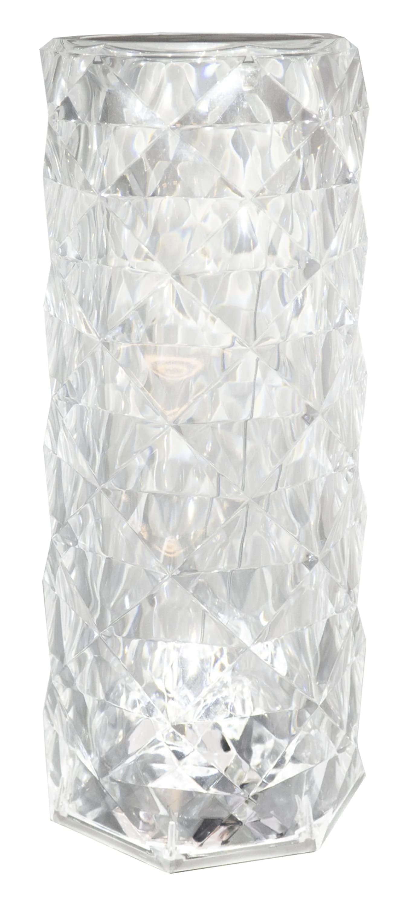 Globo Tischleuchte GIXI Dimmbar USB Weiß Transparent