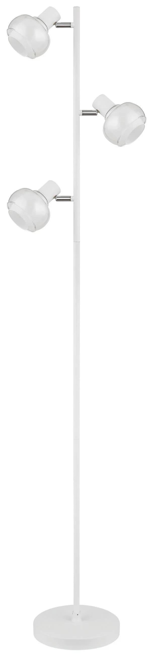 GLOBO LIGHTING Stehlampe TOKKI Weiß Matt 154cm