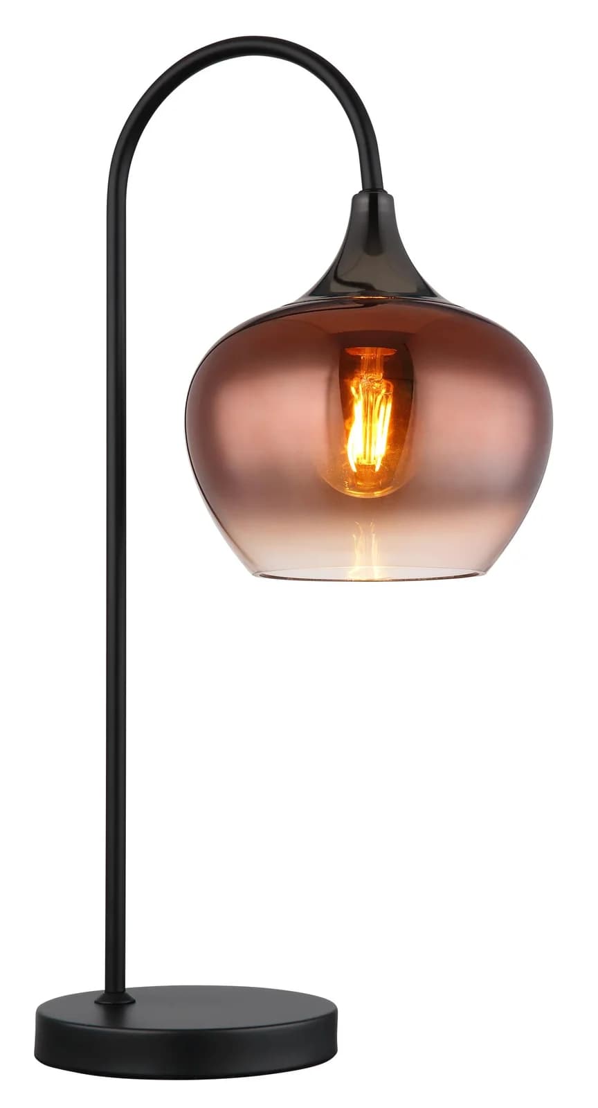 GLOBO LIGHTING Tischleuchte MAXY Schwarz Modern
