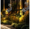 GLOBO LIGHTING Solarlampe mit Pfau-Design Schwarz Warmweiß Bild 5