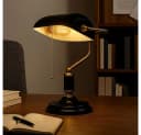 GLOBO LIGHTING Tischleuchte Anthrazit Gold Metall Bild 5