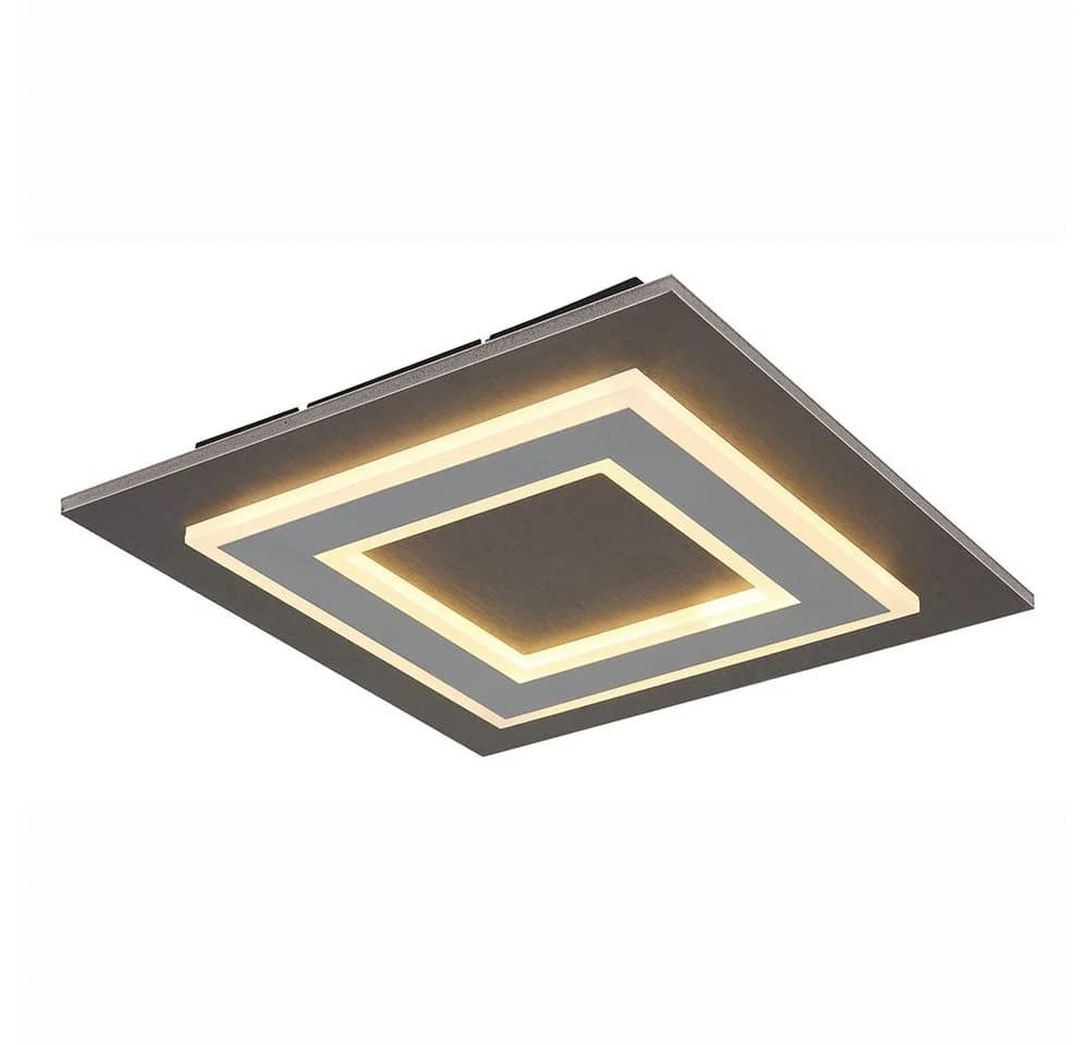 GLOBO LIGHTING LED Deckenleuchte Warmweiß Grau Modern