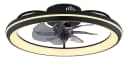 GLOBO LIGHTING Deckenleuchte CELESTE Schwarz Matt LED Ventilator Bild 4