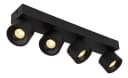 GLOBO LIGHTING LED Deckenstrahler RAE Schwarz Matt Bild 1