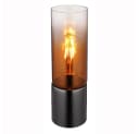 GLOBO LIGHTING Tischleuchte ANNIKA Kupfer/Schwarz Chrom Touch Bild 2