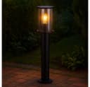 GLOBO LIGHTING LED Außen-Stehlampe Schwarz Edelstahl Bild 5