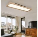 GLOBO LIGHTING LED Deckenleuchte Holzoptik Warmweiß Neutralweiß Tageslichtweiß Bild 3