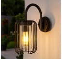 GLOBO LIGHTING LED Außen-Wandleuchte Schwarz E27 Bild 3