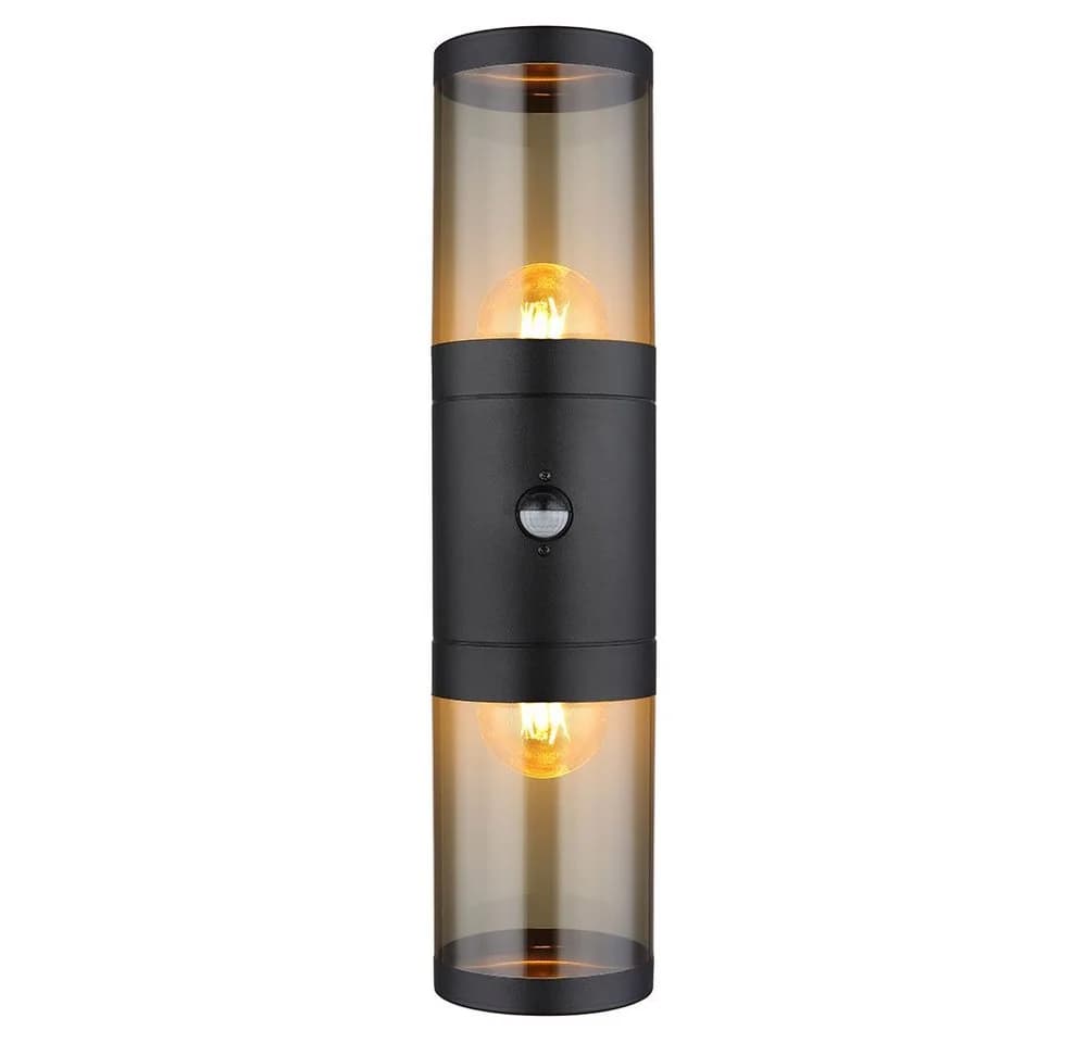 GLOBO LIGHTING LED Außen-Wandleuchte Schwarz mit Bewegungsmelder - Bild 5