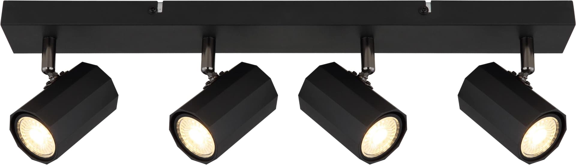 GLOBO LIGHTING Deckenstrahler JAMES Schwarz Metall