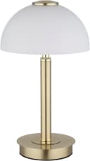 GLOBO Tischleuchte ULDIN mit Touchdimmer und opalem Glas Bild 3