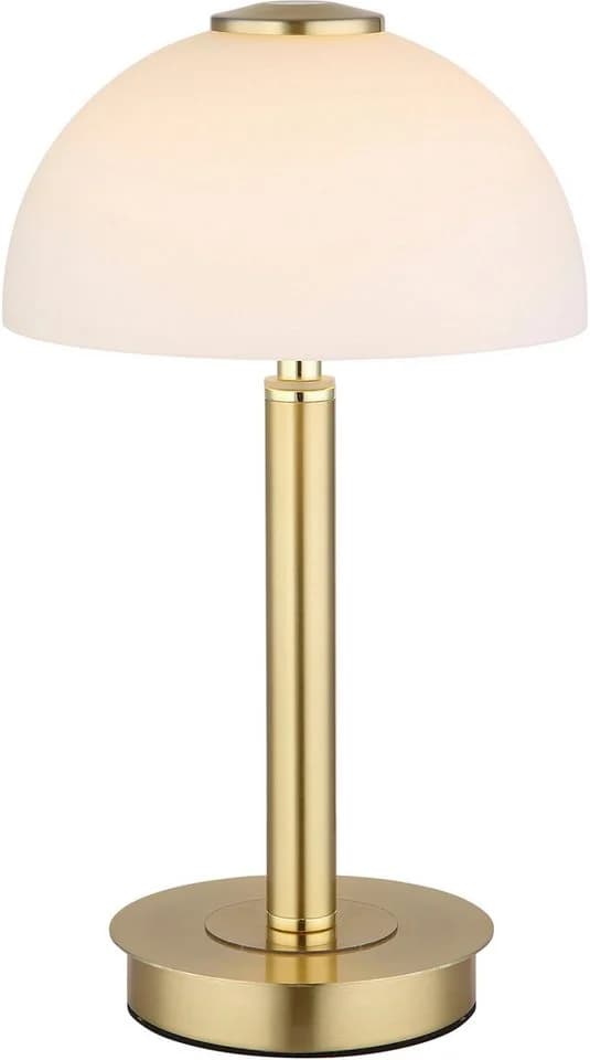 GLOBO Tischleuchte ULDIN mit Touchdimmer und opalem Glas - Bild 4
