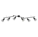 GLOBO LIGHTING Deckenspot Retro Deckenstrahler 6 flammig Spotleiste Bild 2