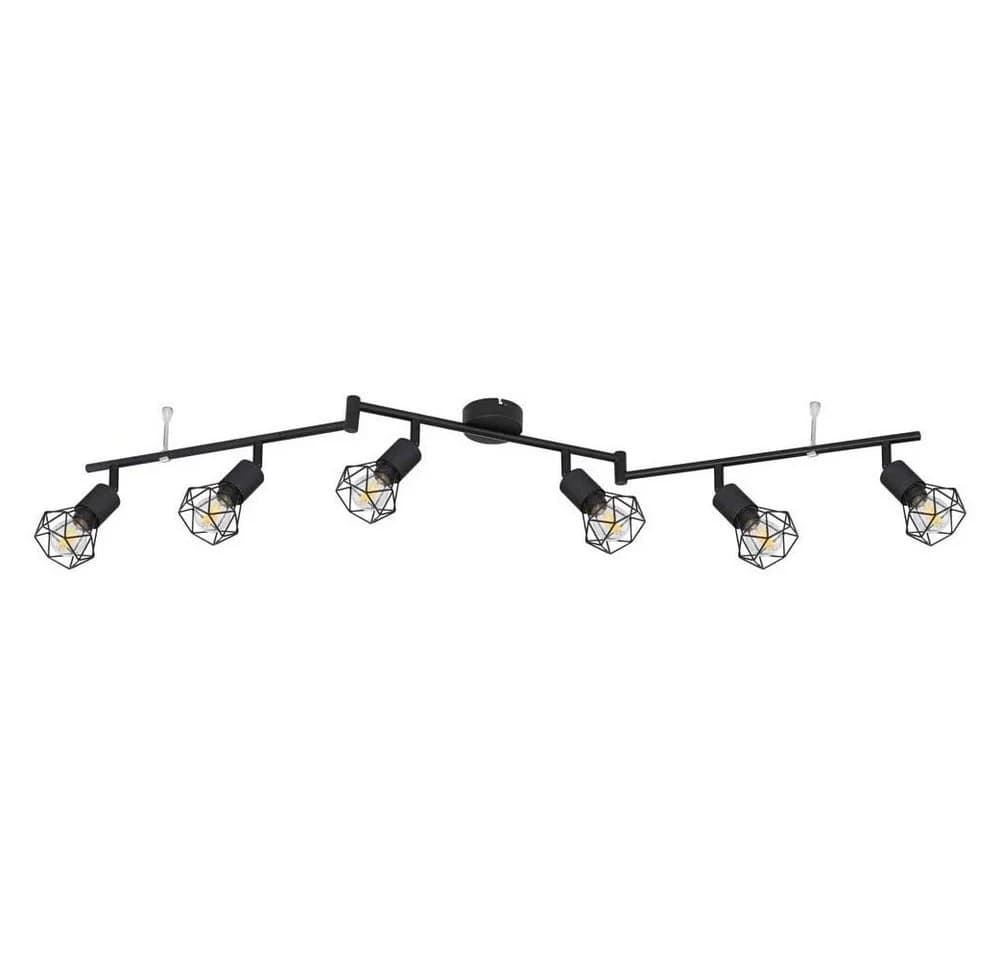 GLOBO LIGHTING Deckenspot Retro Deckenstrahler 6 flammig Spotleiste - Bild 2