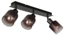 GLOBO LIGHTING Deckenstrahler SATELLA Schwarz/Glas kupferfarben Bild 3