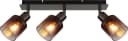 GLOBO LIGHTING Deckenstrahler SATELLA Schwarz/Glas kupferfarben Bild 5