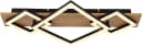 GLOBO LIGHTING LED Deckenleuchte BEATRIX I Schwarz Holzoptik 3000K Bild 2