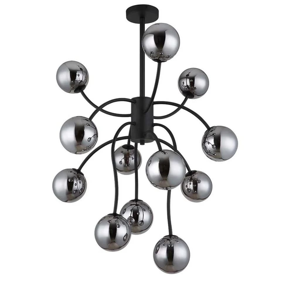 GLOBO LIGHTING RIHA LED Deckenleuchte 12-flammig Schwarz/Grau - Bild 5