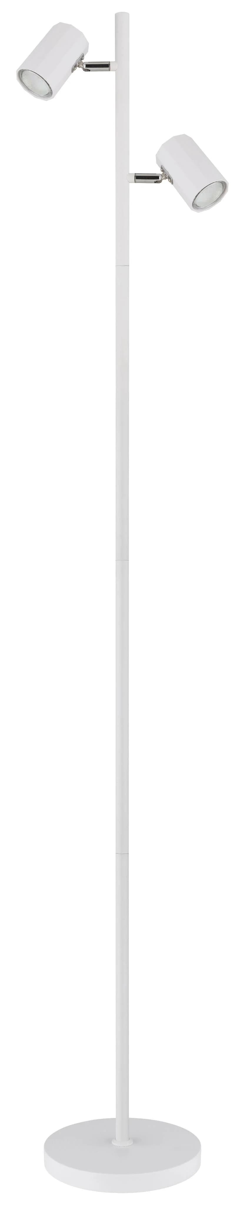 GLOBO LIGHTING Stehlampe JAMES Weiß Matt GU10