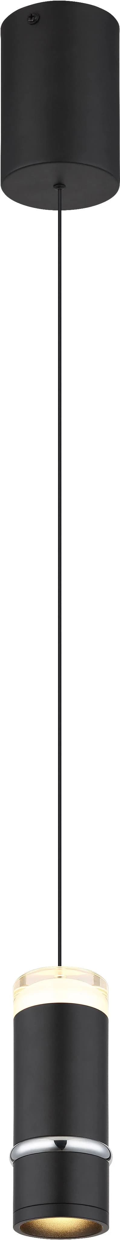 GLOBO LIGHTING LED Pendelleuchte ALVARADO Schwarz