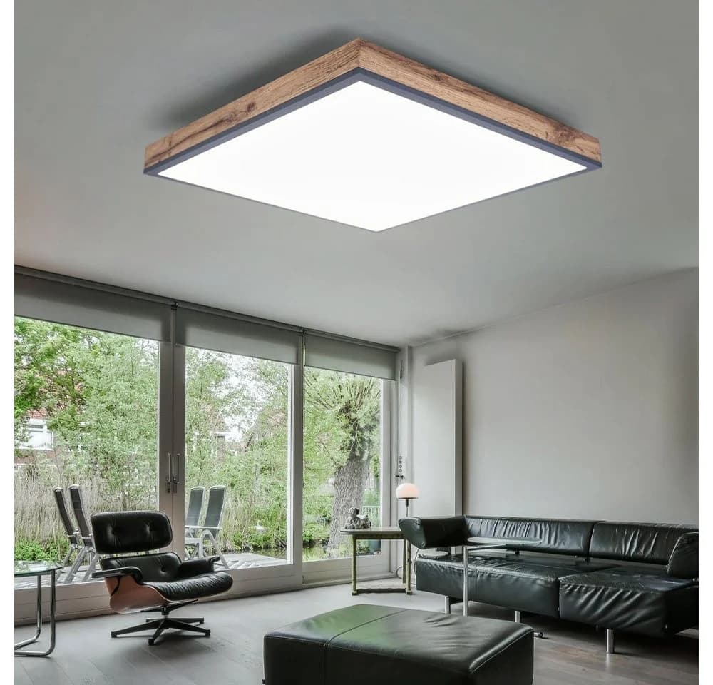 GLOBO LIGHTING LED Deckenleuchte Warmweiß 45x45 cm - Bild 5