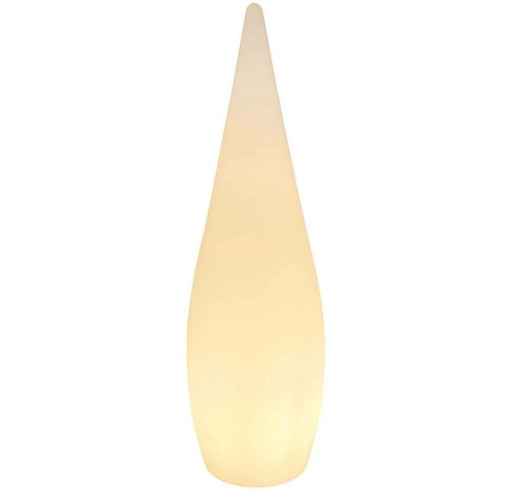 GLOBO LIGHTING LED Gartenleuchte Weiß IP67 Warmweiß