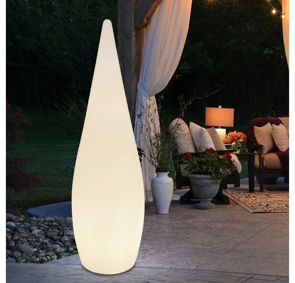 GLOBO LIGHTING LED Gartenleuchte Weiß IP67 Warmweiß - Bild 2