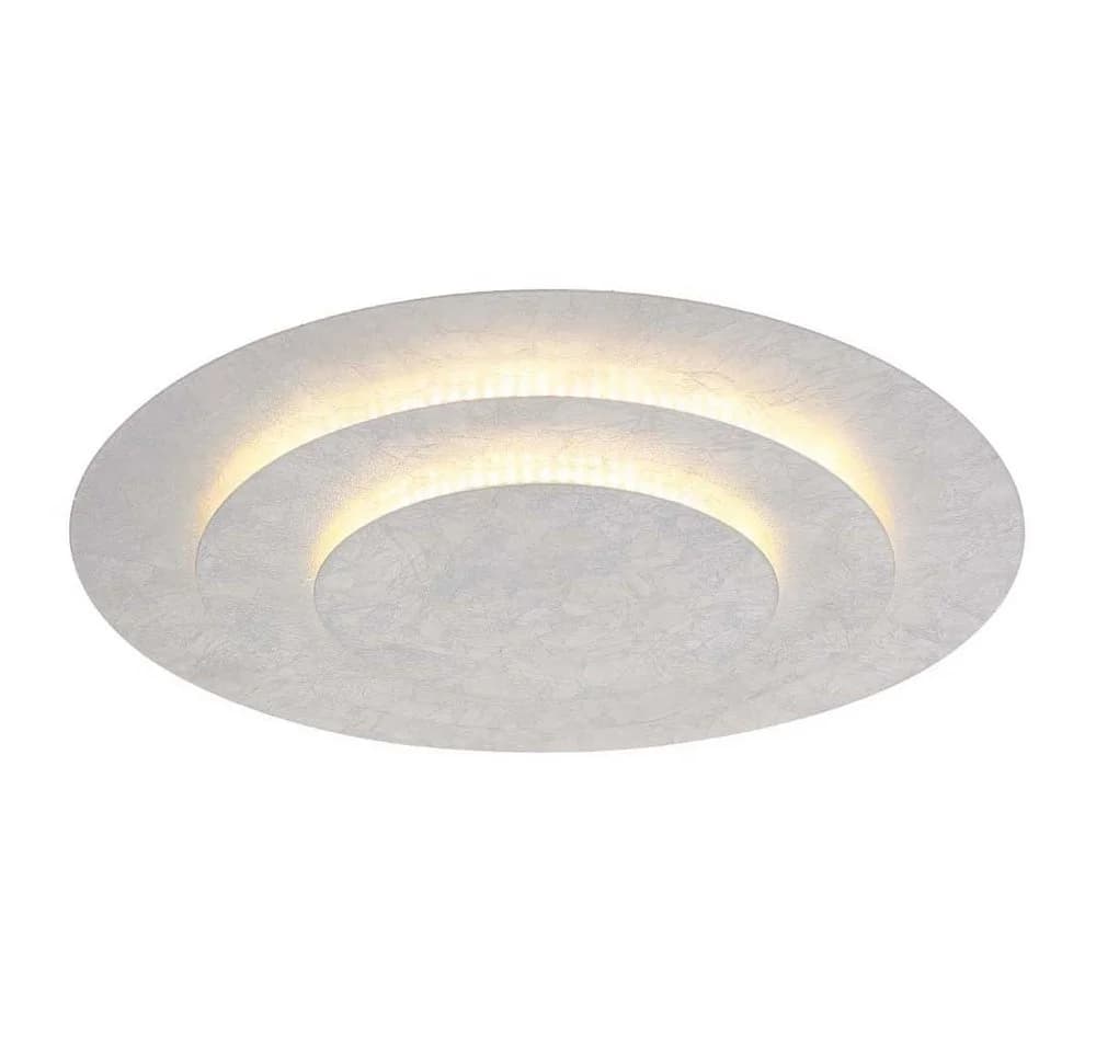 GLOBO LIGHTING LED Deckenleuchte Silber Warmweiß