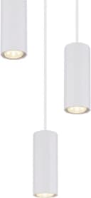 GLOBO Lighting Hängeleuchte JAMES Weiß Matt 3-fach GU10 Bild 2