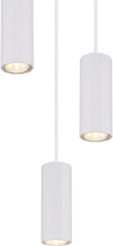 GLOBO Lighting Hängeleuchte JAMES Weiß Matt 3-fach GU10 - Bild 2