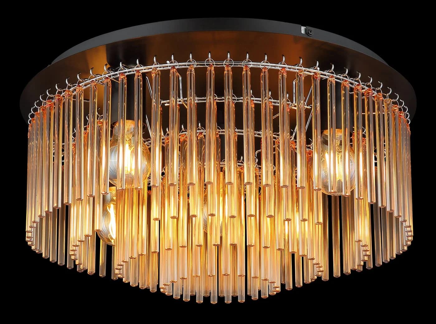 GLOBO LIGHTING Deckenleuchte GORLEY Glasstäbe Metall - Bild 4