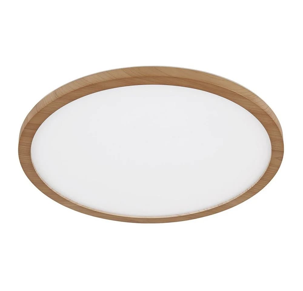 GLOBO LIGHTING LED Deckenleuchte Warmweiß IP44 Holzoptik 3-Stufen-Dimmer - Bild 2