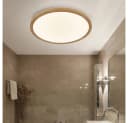 GLOBO LIGHTING LED Deckenleuchte Warmweiß IP44 Holzoptik 3-Stufen-Dimmer Bild 4