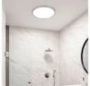 GLOBO LIGHTING LED Deckenleuchte Silber Dimmbar IP44 Bild 3