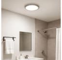 GLOBO LIGHTING LED Deckenleuchte Silber Dimmbar IP44 Bild 5