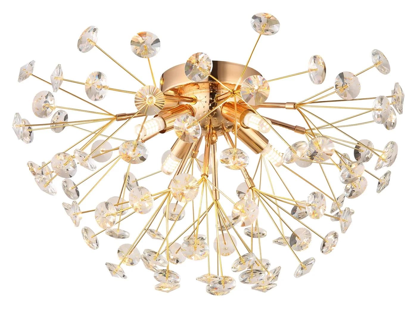 Deckenleuchte KATRINA Goldfarben Metall GLOBO Lighting - Bild 2