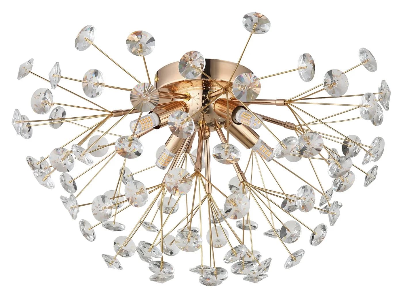 Deckenleuchte KATRINA Goldfarben Metall GLOBO Lighting - Bild 3