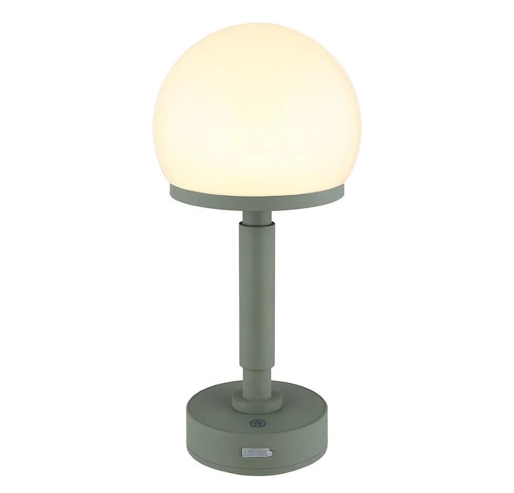 GLOBO LIGHTING LED Tischleuchte grün mit Touchdimmer