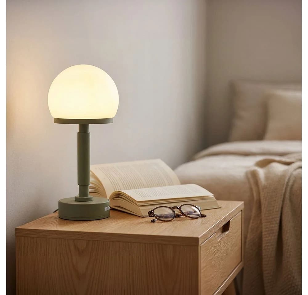 GLOBO LIGHTING LED Tischleuchte grün mit Touchdimmer - Bild 4